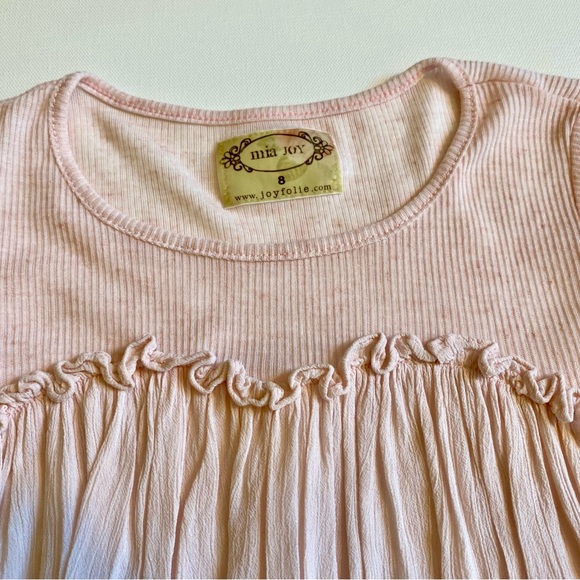 Joyfolie Pink Top Size 8 - Picture 2 of 2